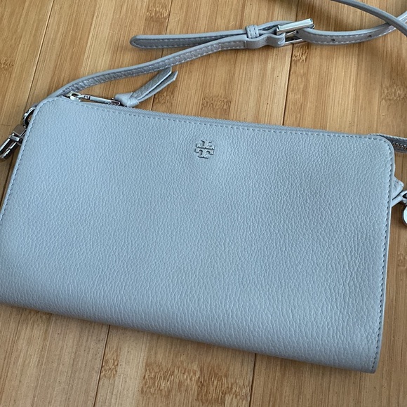 Tory Burch Handbags - Tory Burch grey crossbody bag